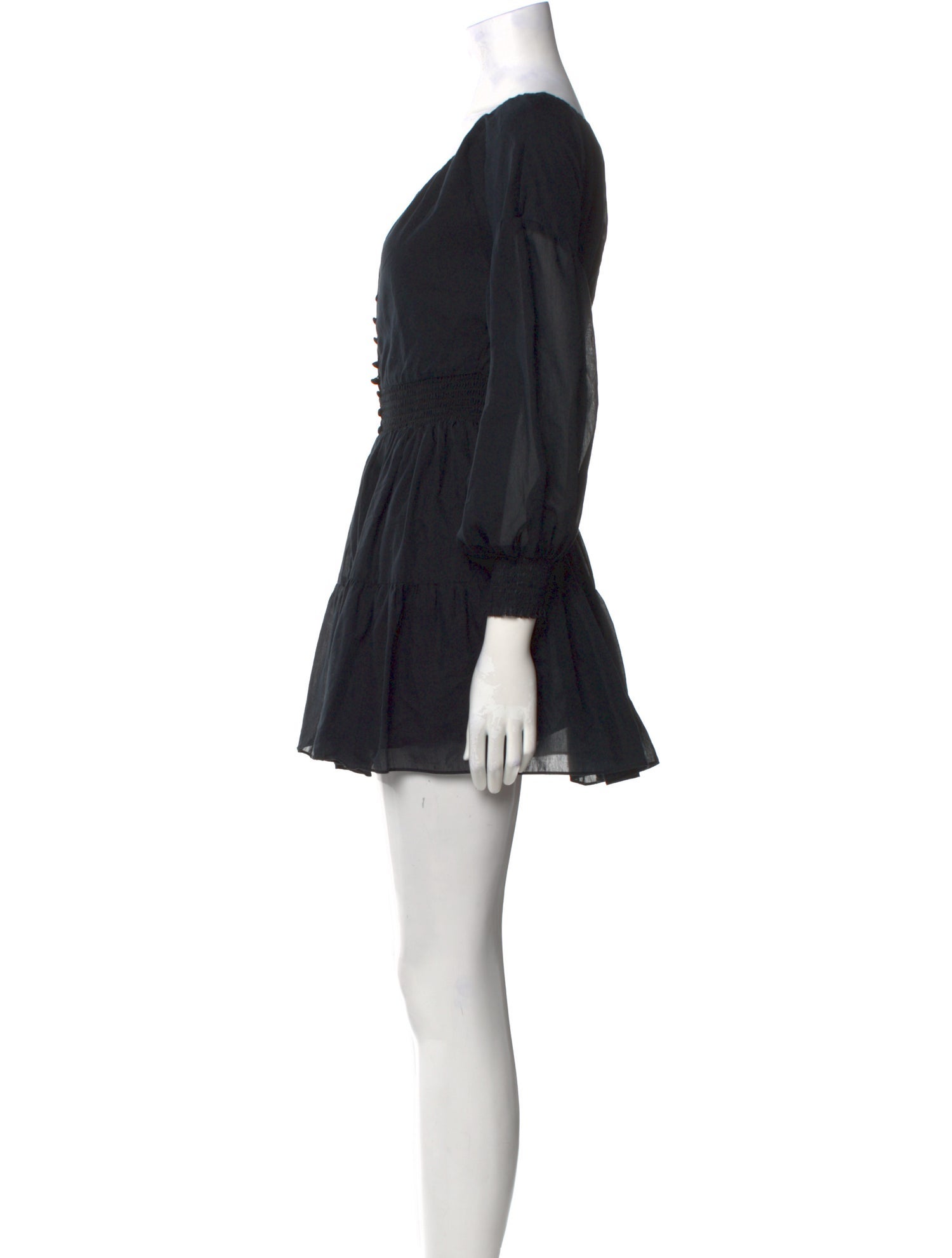 Alice + Olivia Scoop Neck Mini Dress