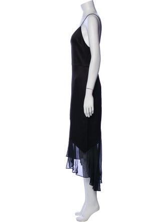 Alice + Olivia V-Neck Long Dress