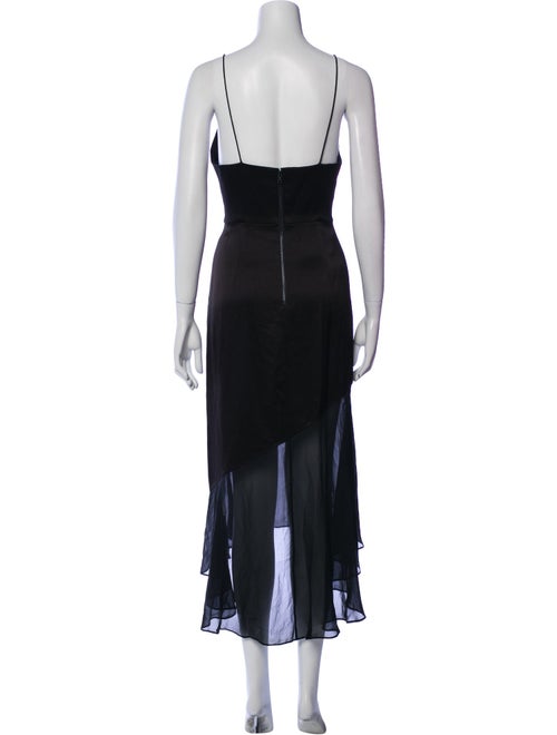 Alice + Olivia V-Neck Long Dress