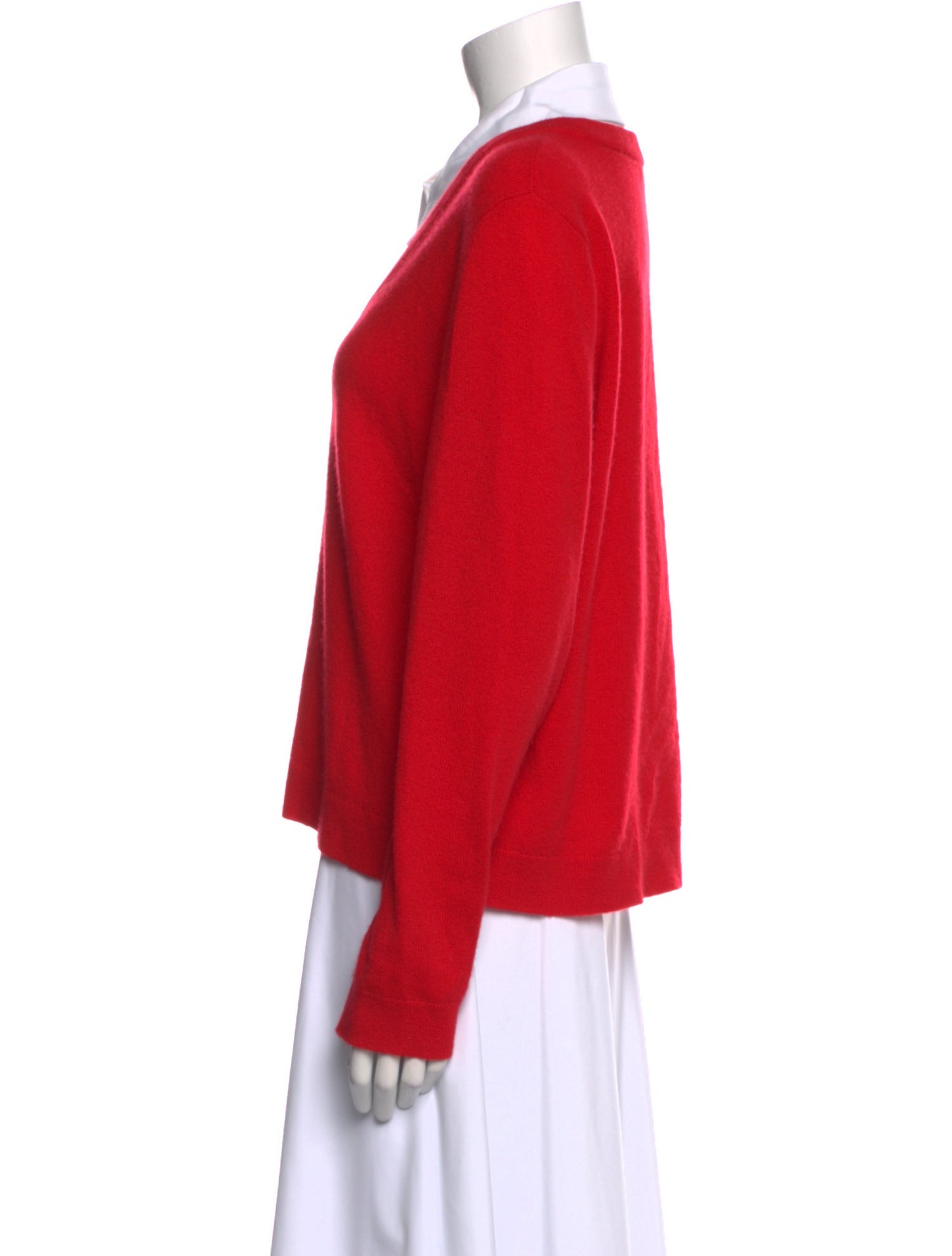 Alice + Olivia Cashmere V-Neck Sweater