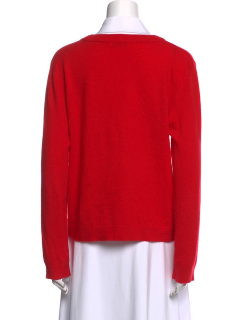 Alice + Olivia Cashmere V-Neck Sweater