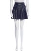 Alice + Olivia Leather Mini Skirt