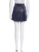 Alice + Olivia Leather Mini Skirt
