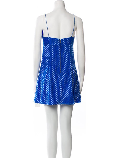Alice + Olivia Silk Mini Dress