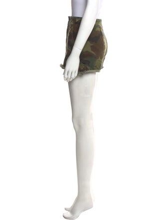 Alice + Olivia Floral Print Mini Shorts