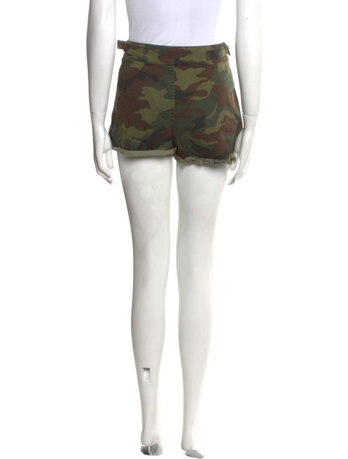 Alice + Olivia Floral Print Mini Shorts