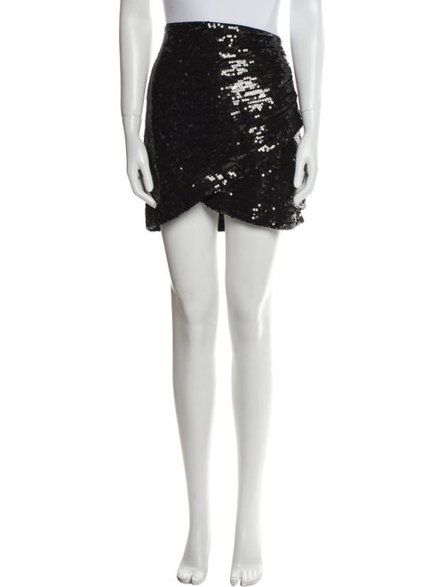 Alice + Olivia Sequin Mini Skirt
