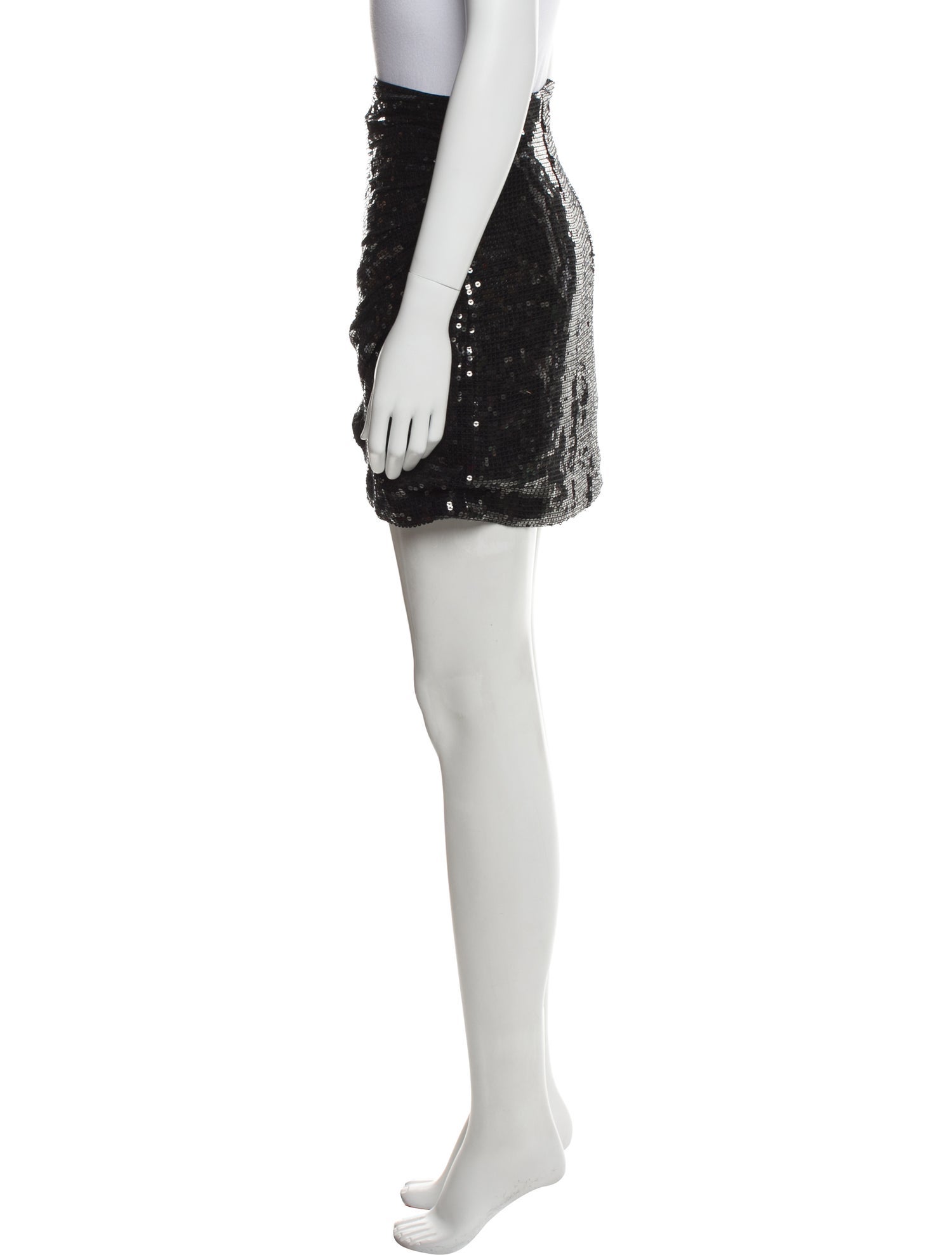 Alice + Olivia Sequin Mini Skirt