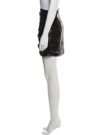 Alice + Olivia Sequin Mini Skirt