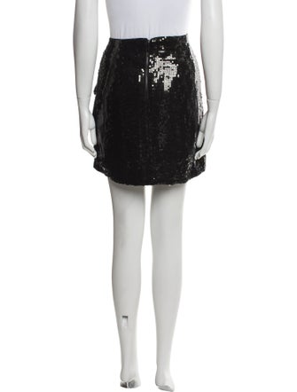 Alice + Olivia Sequin Mini Skirt