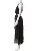 Alice + Olivia Halterneck Long Dress