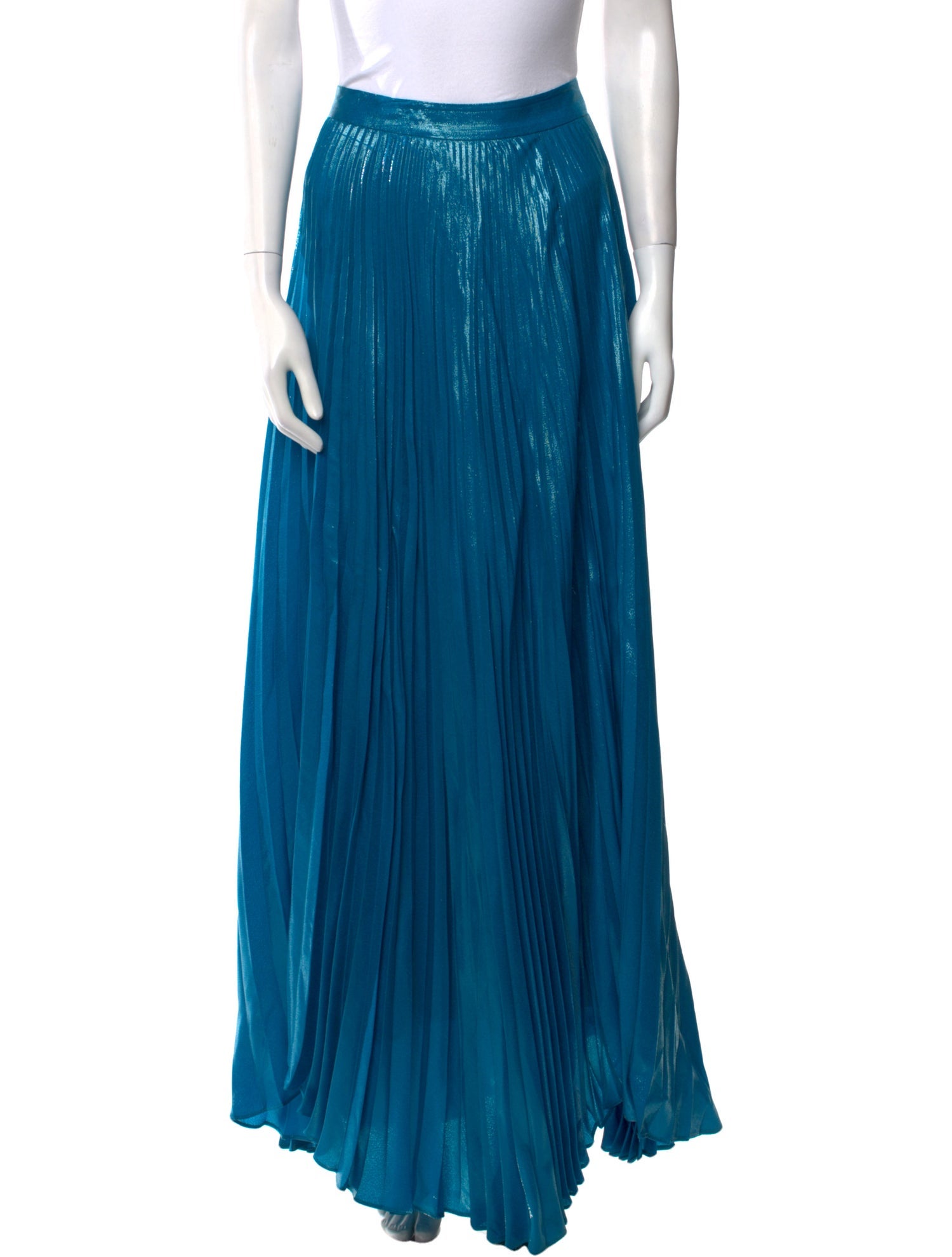 Alice + Olivia Silk Long Skirt