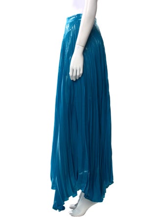 Alice + Olivia Silk Long Skirt