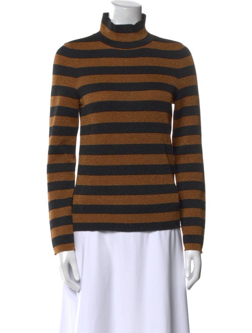 Alice + Olivia Wool Striped Sweatshirt