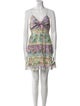 Alice + Olivia Printed Mini Dress