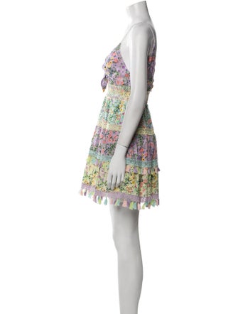 Alice + Olivia Printed Mini Dress