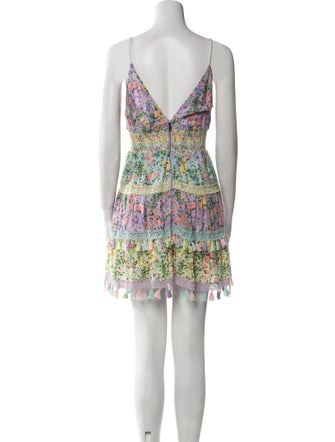 Alice + Olivia Printed Mini Dress
