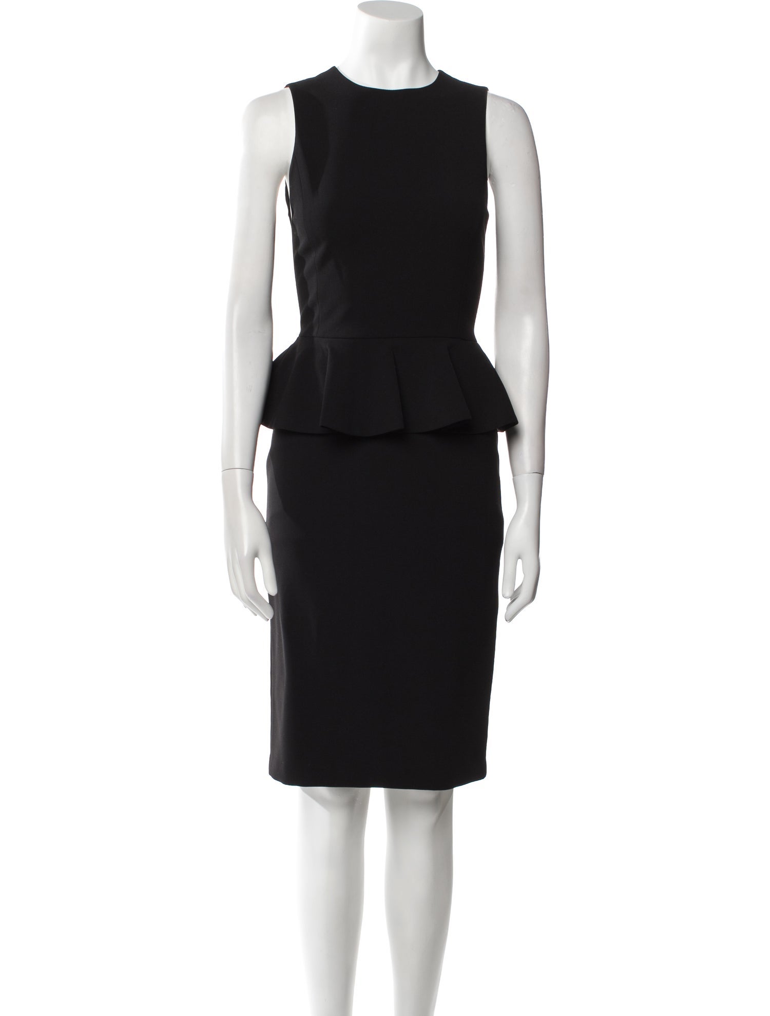 Alice + Olivia Crew Neck Knee-Length Dress