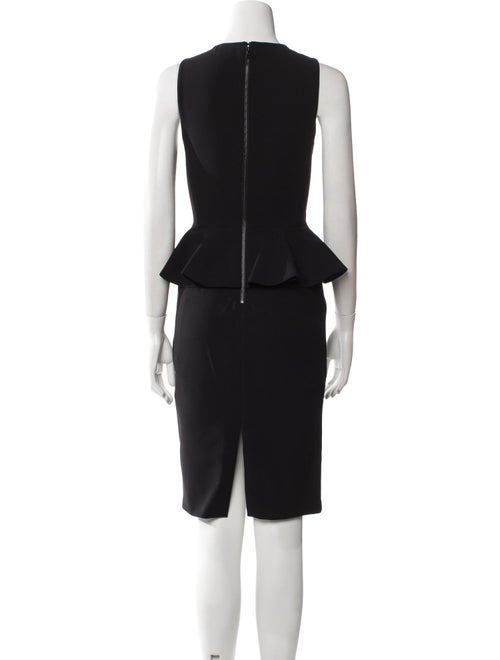 Alice + Olivia Crew Neck Knee-Length Dress
