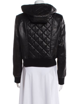 Alice + Olivia Leather Biker Jacket