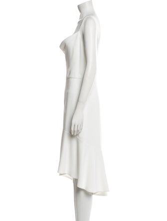 Alice + Olivia Square Neckline Midi Length Dress