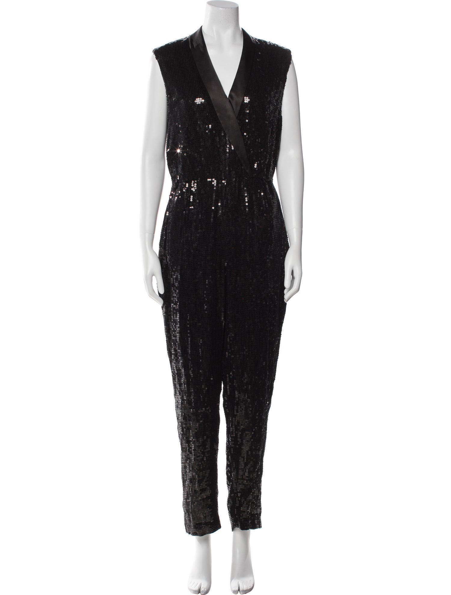 Alice + Olivia V-Neck Jumpsuit
