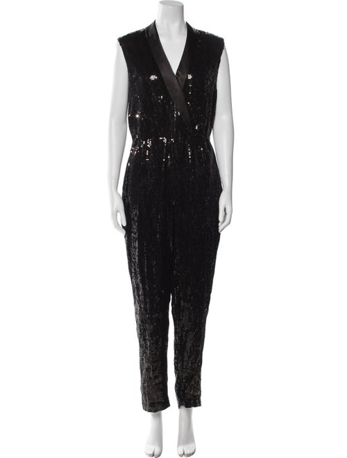 Alice + Olivia V-Neck Jumpsuit