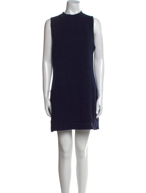 Alice + Olivia Mock Neck Mini Dress