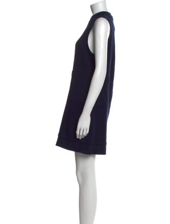 Alice + Olivia Mock Neck Mini Dress