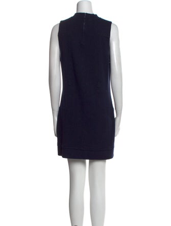 Alice + Olivia Mock Neck Mini Dress