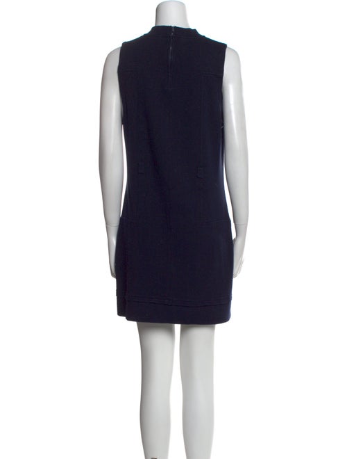 Alice + Olivia Mock Neck Mini Dress