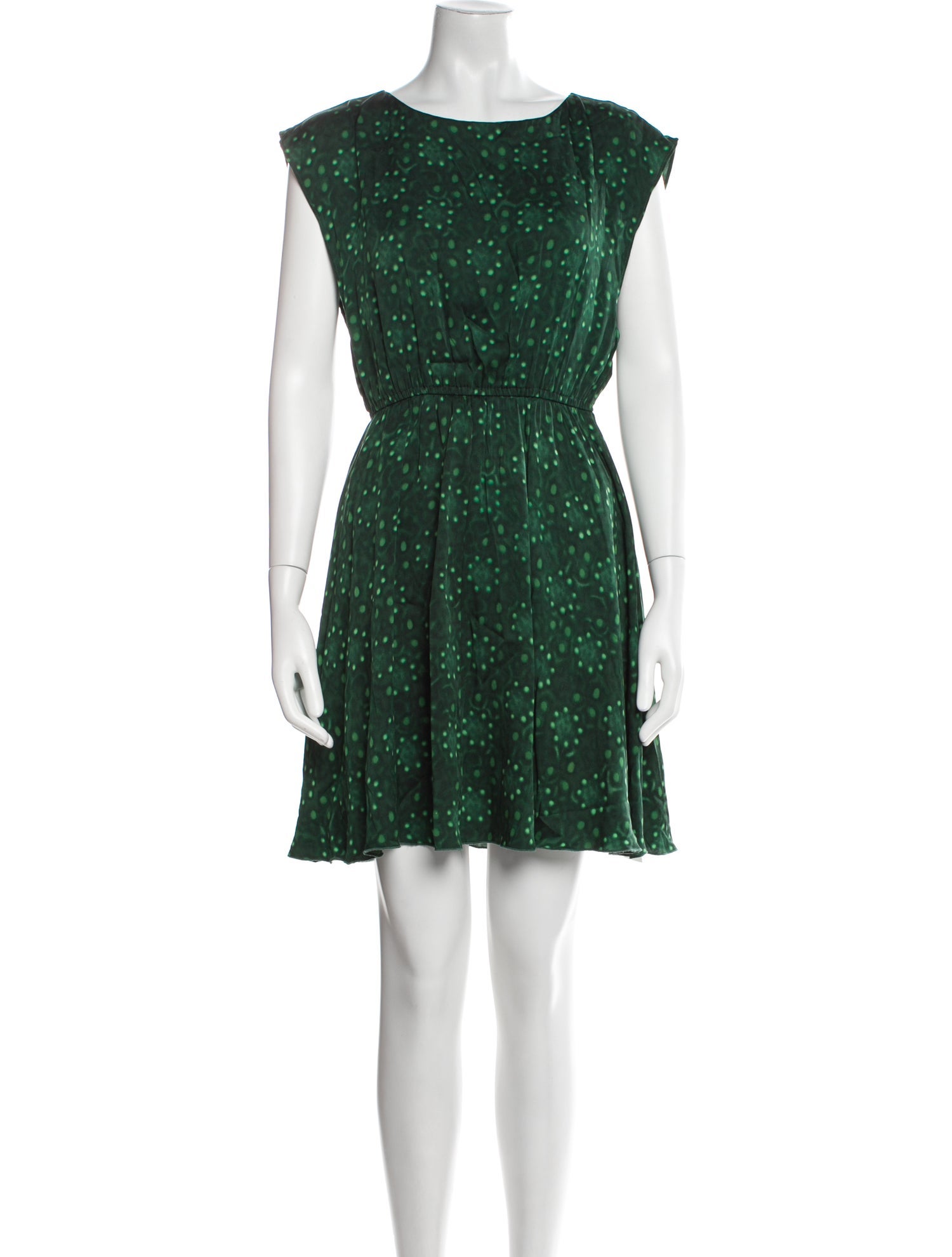 Alice + Olivia Silk Mini Dress