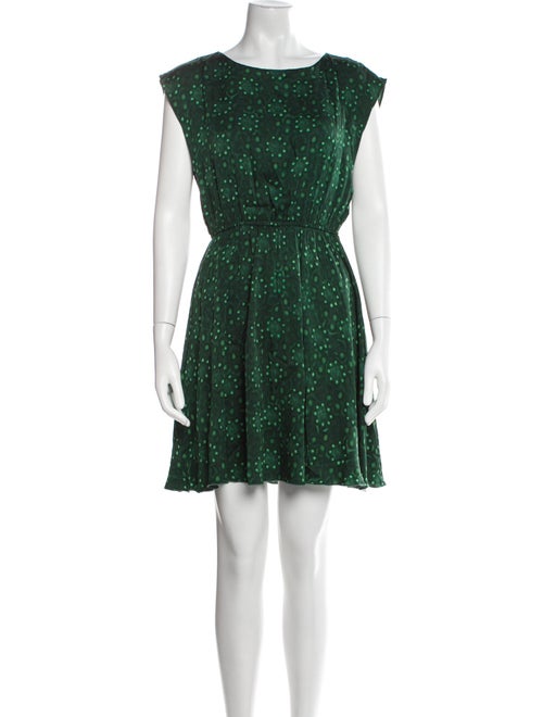 Alice + Olivia Silk Mini Dress