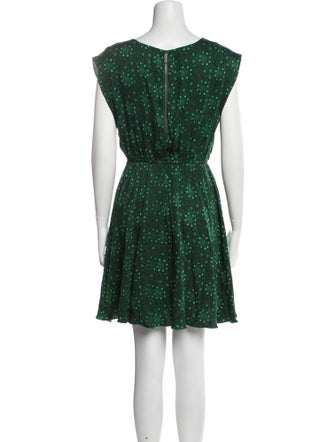 Alice + Olivia Silk Mini Dress