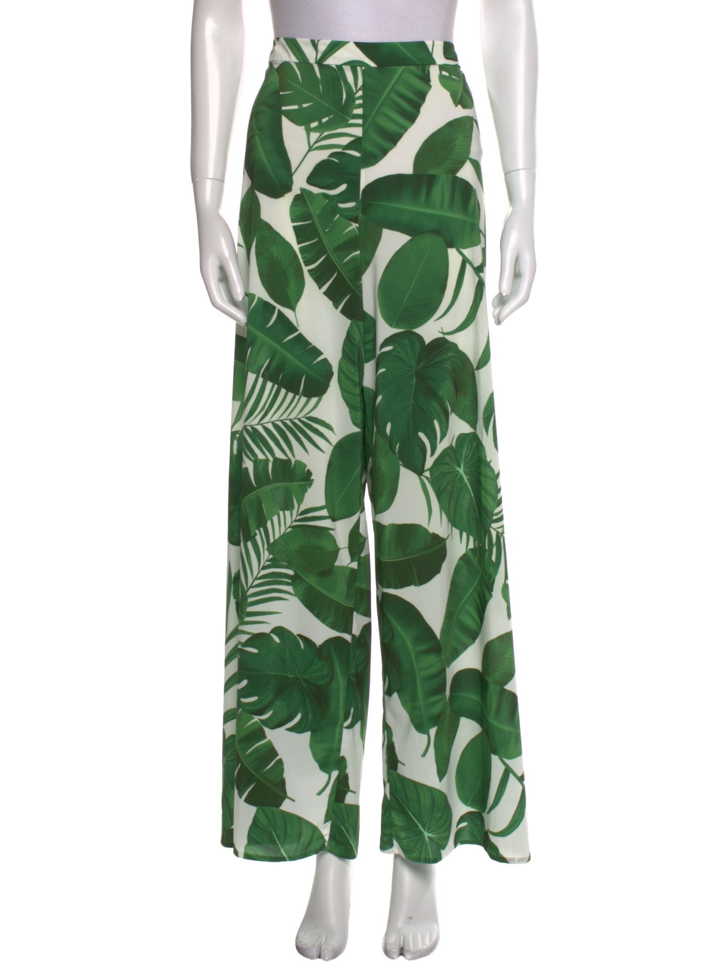 Alice + Olivia Printed Wide Leg Pants