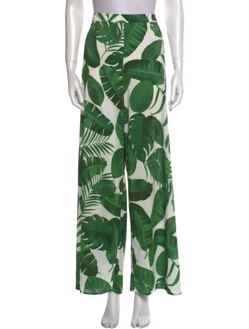 Alice + Olivia Printed Wide Leg Pants