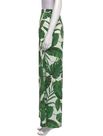 Alice + Olivia Printed Wide Leg Pants