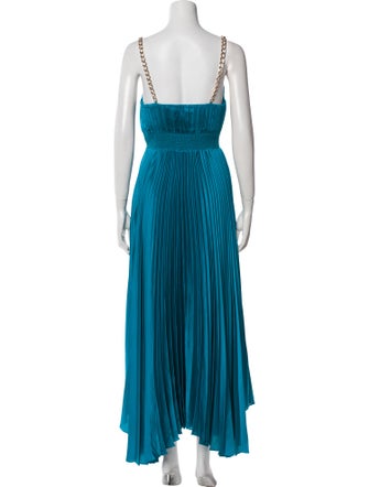 Alice + Olivia V-Neck Long Dress