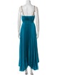 Alice + Olivia V-Neck Long Dress