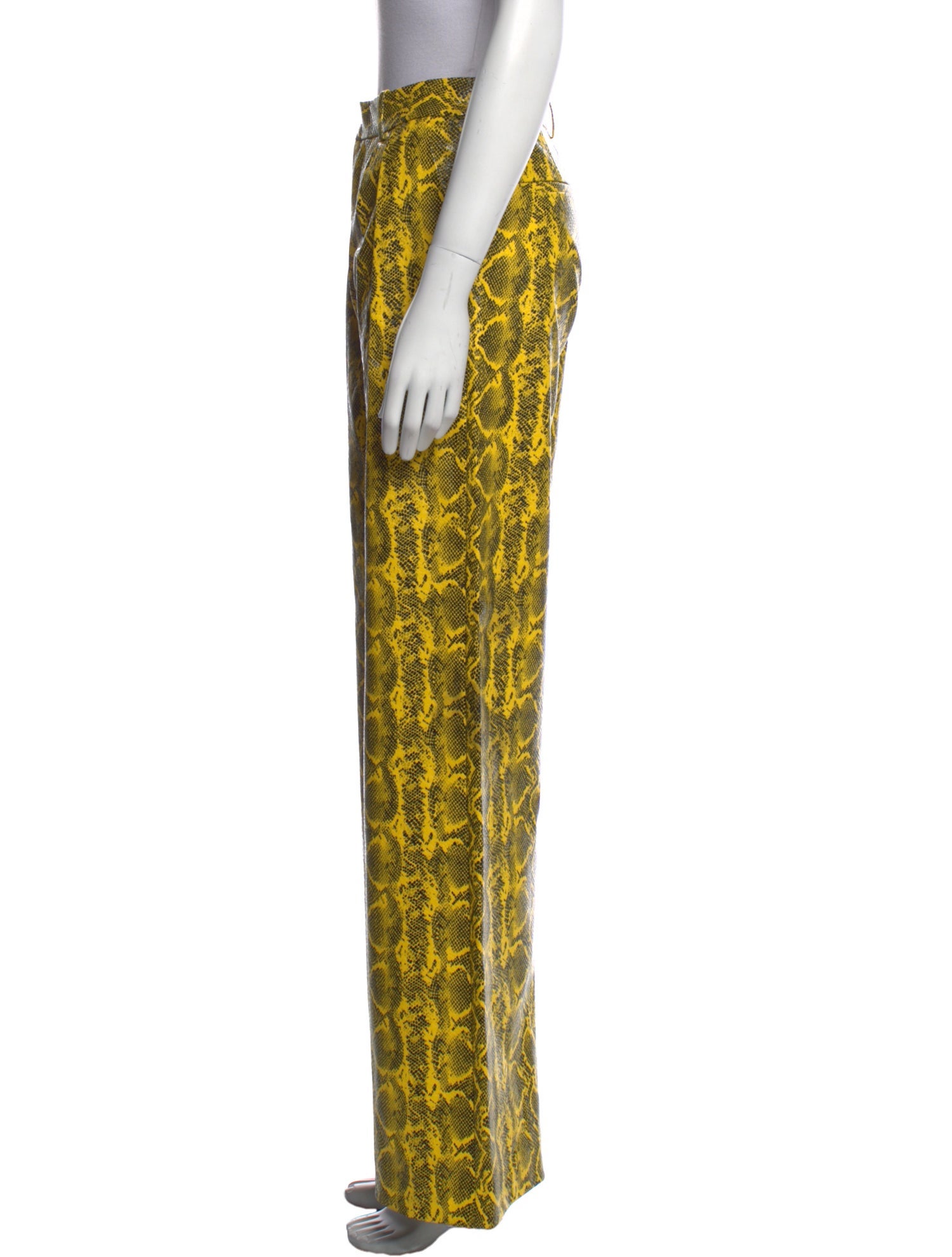 Alice + Olivia Faux Leather Wide Leg Pants