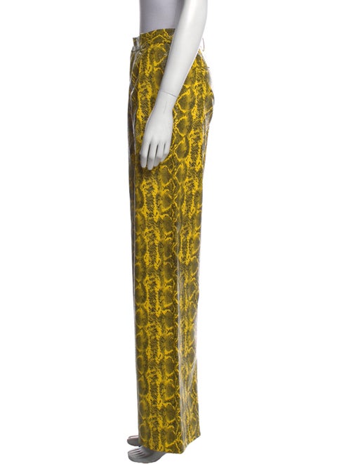 Alice + Olivia Faux Leather Wide Leg Pants