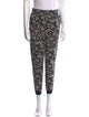 Alice + Olivia Floral Print Skinny Leg Pants
