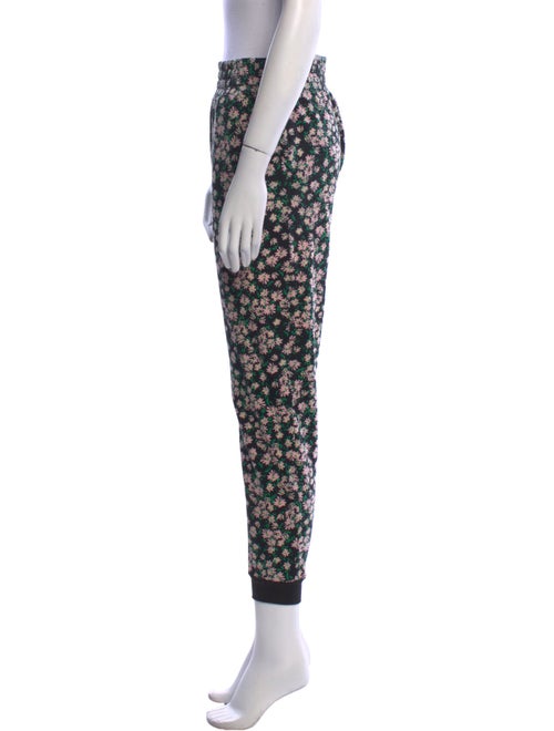 Alice + Olivia Floral Print Skinny Leg Pants