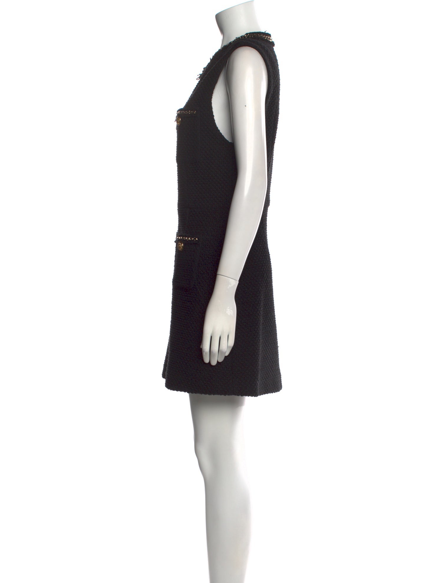 Alice + Olivia Crew Neck Mini Dress