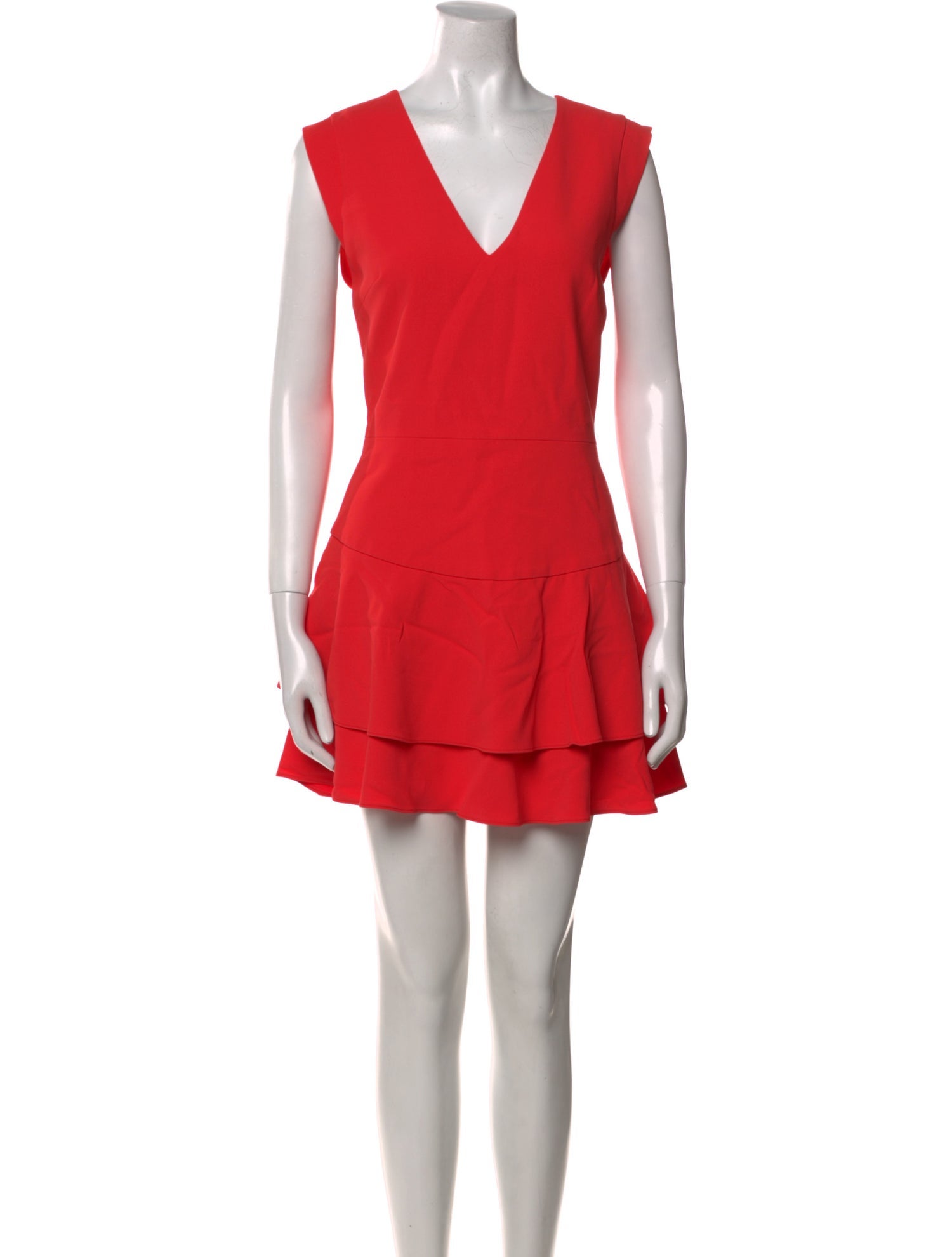 Alice + Olivia V-Neck Mini Dress