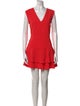 Alice + Olivia V-Neck Mini Dress
