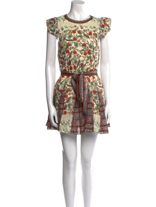 Alice + Olivia Floral Print Mini Dress
