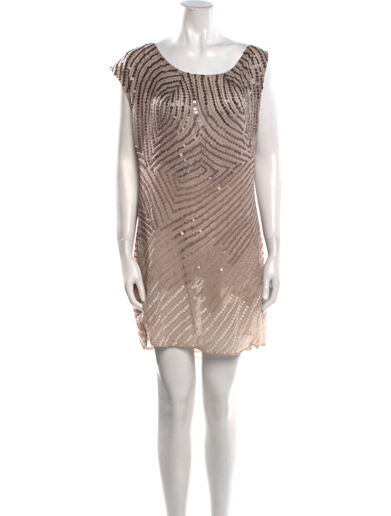 Alice + Olivia Silk Mini Dress