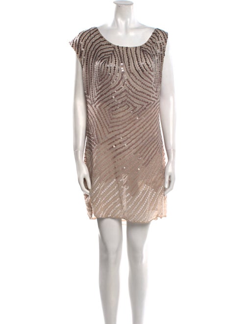 Alice + Olivia Silk Mini Dress