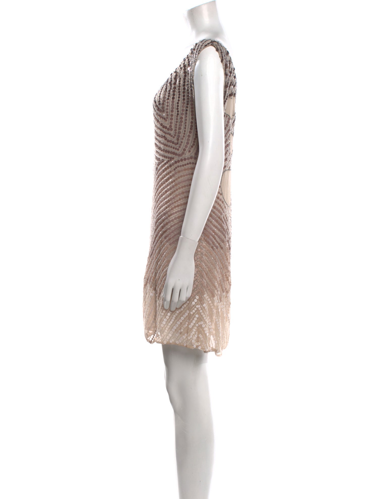 Alice + Olivia Silk Mini Dress